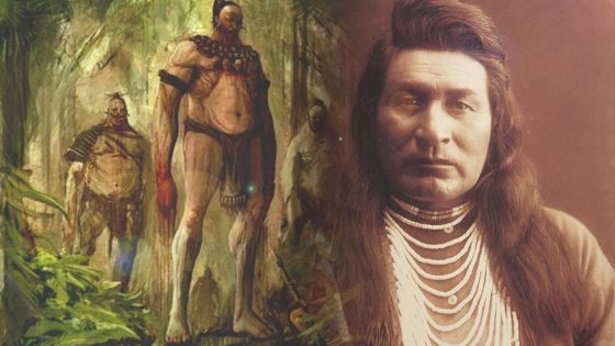 La Antigua raza de gigantes blancos descritas en las leyendas de las tribus nativas americanas