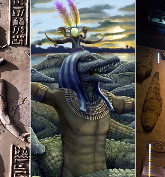 Los egipcios adoraban a un dios con cabeza de reptil y necesitaban miles de momias de cocodrilos