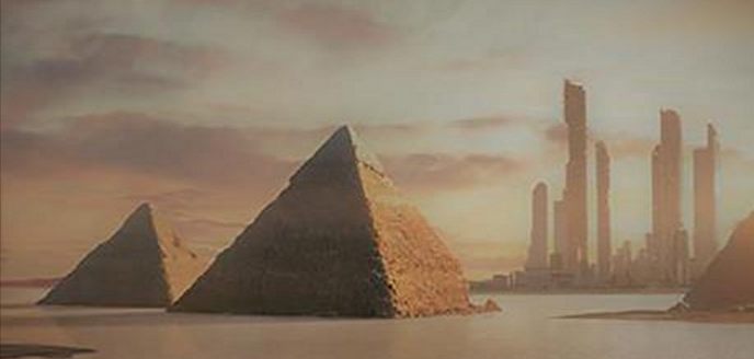 Pirámides y una civilización perdida en Marte revelados en documentos desclasificados de la CIA