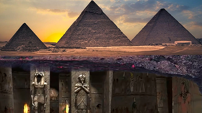 Toda una ciudad subterránea yace bajo las Pirámides de Giza