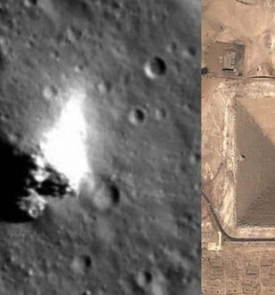 Investigador descubre una enorme Pirámide en la Luna