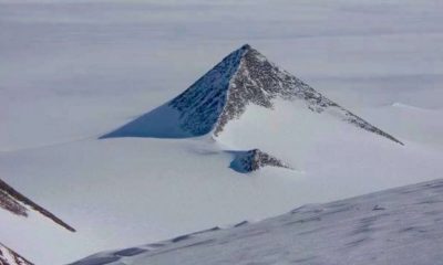 Pirámides antiguas descubiertas en la Antártida