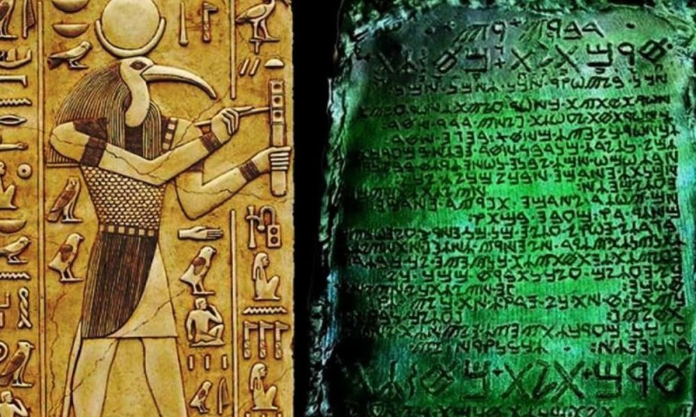 Tabla de Esmeralda contiene los más grandes secretos de la humanidad