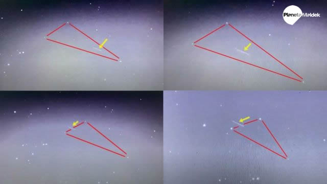 Gigantesco OVNI capturado mientras viaja por la Constelación de Leo