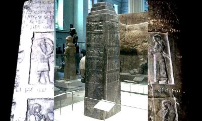 Obelisco Negro de 2.800 años hallado confirma un antiguo relato