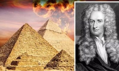 Isaac Newton trató de descifrar el "Código Secreto" de la Pirámide