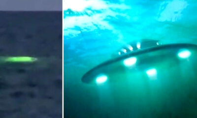 Objeto No Identificado luminoso capturado bajo el agua en Miami