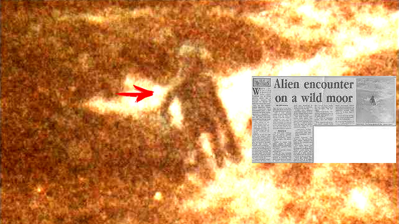 Oficial de Policía británico tomó la fotografía más confiable de un alienígena en 1987