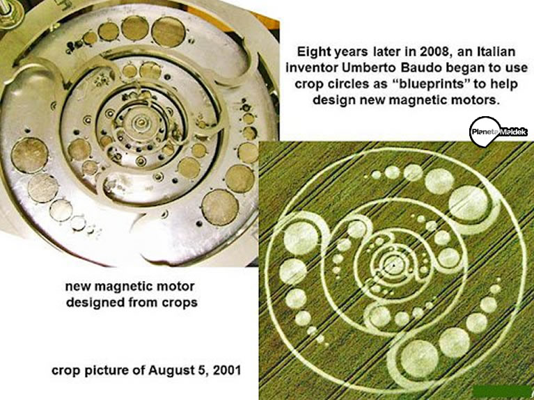 Inventor italiano afirma que crop circles son diseños de motores de energía  libre – Planeta Maldek