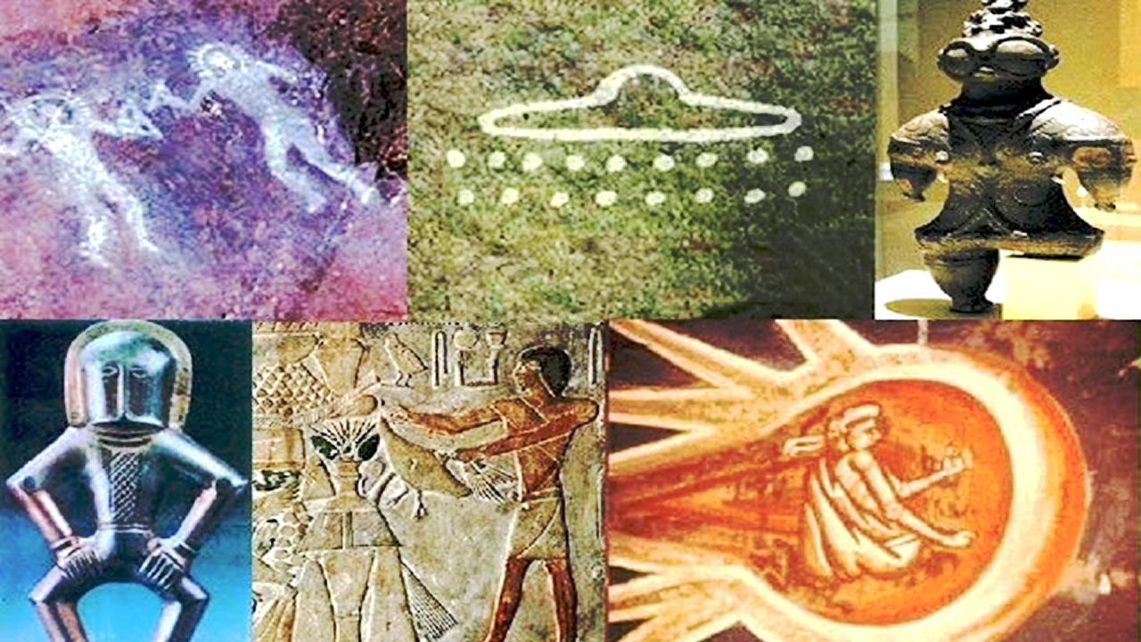 Pinturas y artefactos antiguos confirman que la Tierra fue visitada por alienígenas