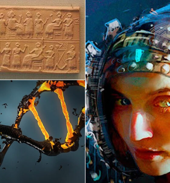 ¿Se encontró "ADN no humano" en los restos de una reina sumeria?