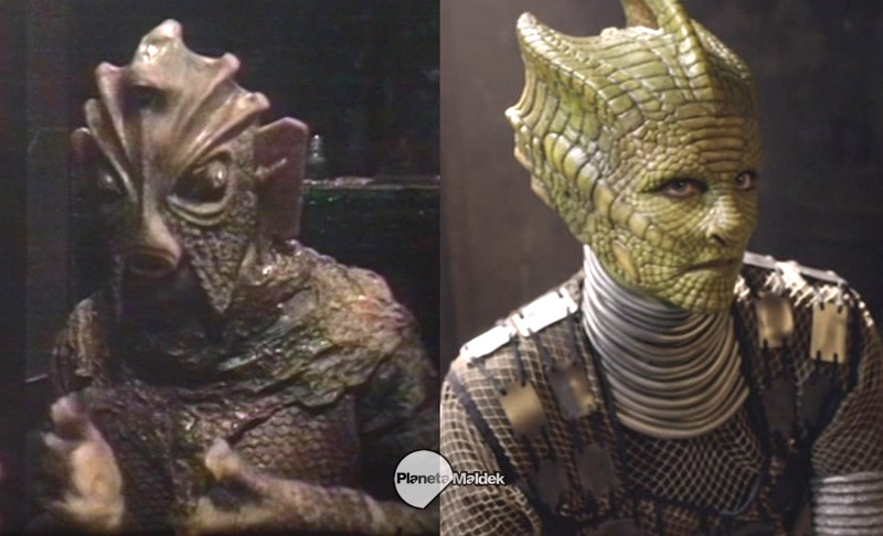 Una especie llamada Silurianos, presentado en el episodio "Doctor Who and the Silurians" de la serie de culto Dr. Who.