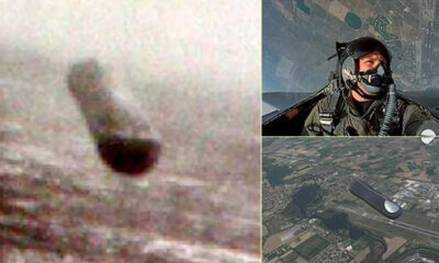 Un piloto militar captura sorprendente fotografía de un "OVNI cigarro"