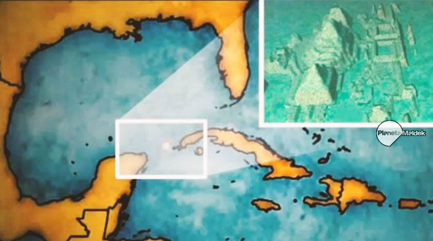 Las Pirámides sumergidas se ubican entre Yucatán y Cuba