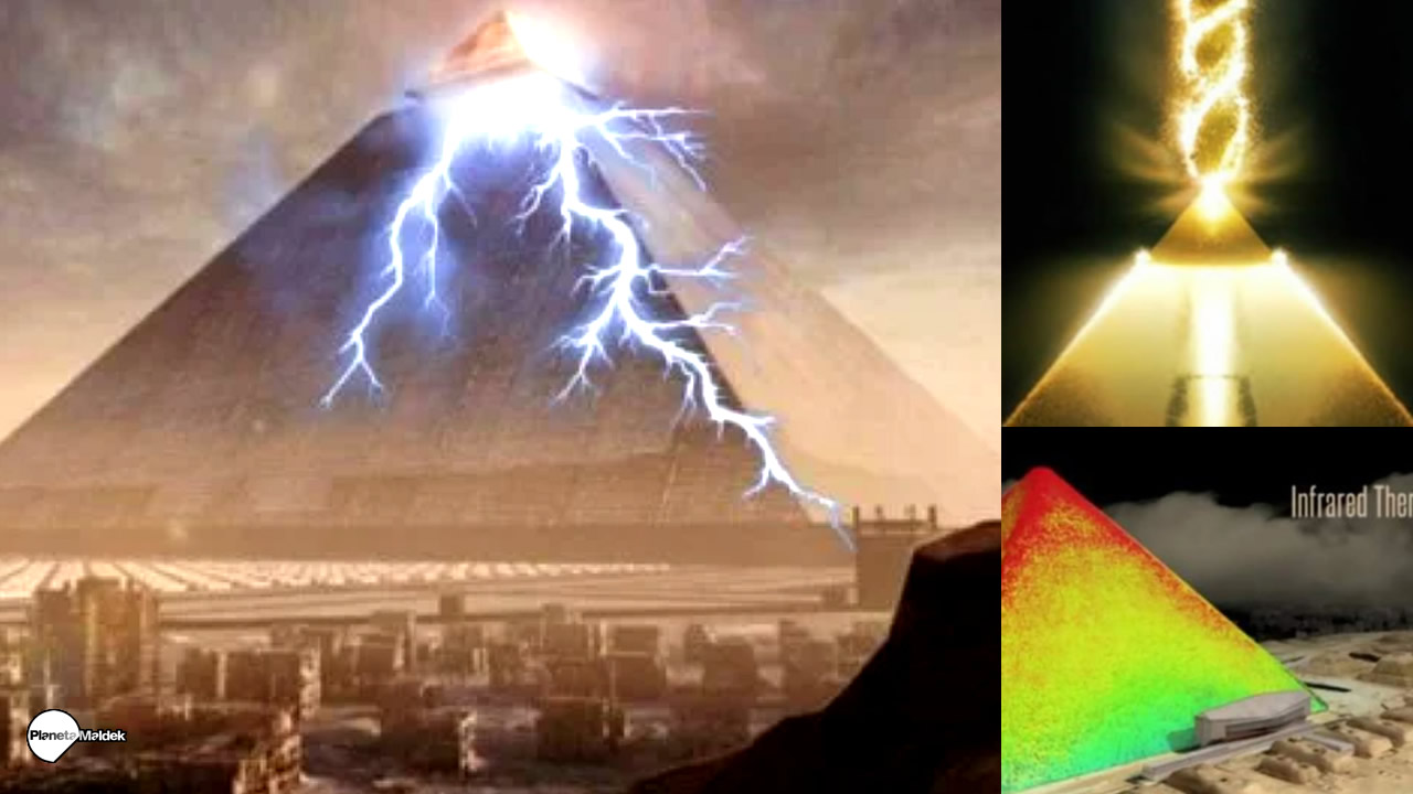 La Gran Pirámide de Egipto fue un enorme "condensador de energía electromagnética"