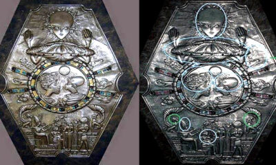 El misterioso "medallón alienígena" encontrado en una tumba egipcia