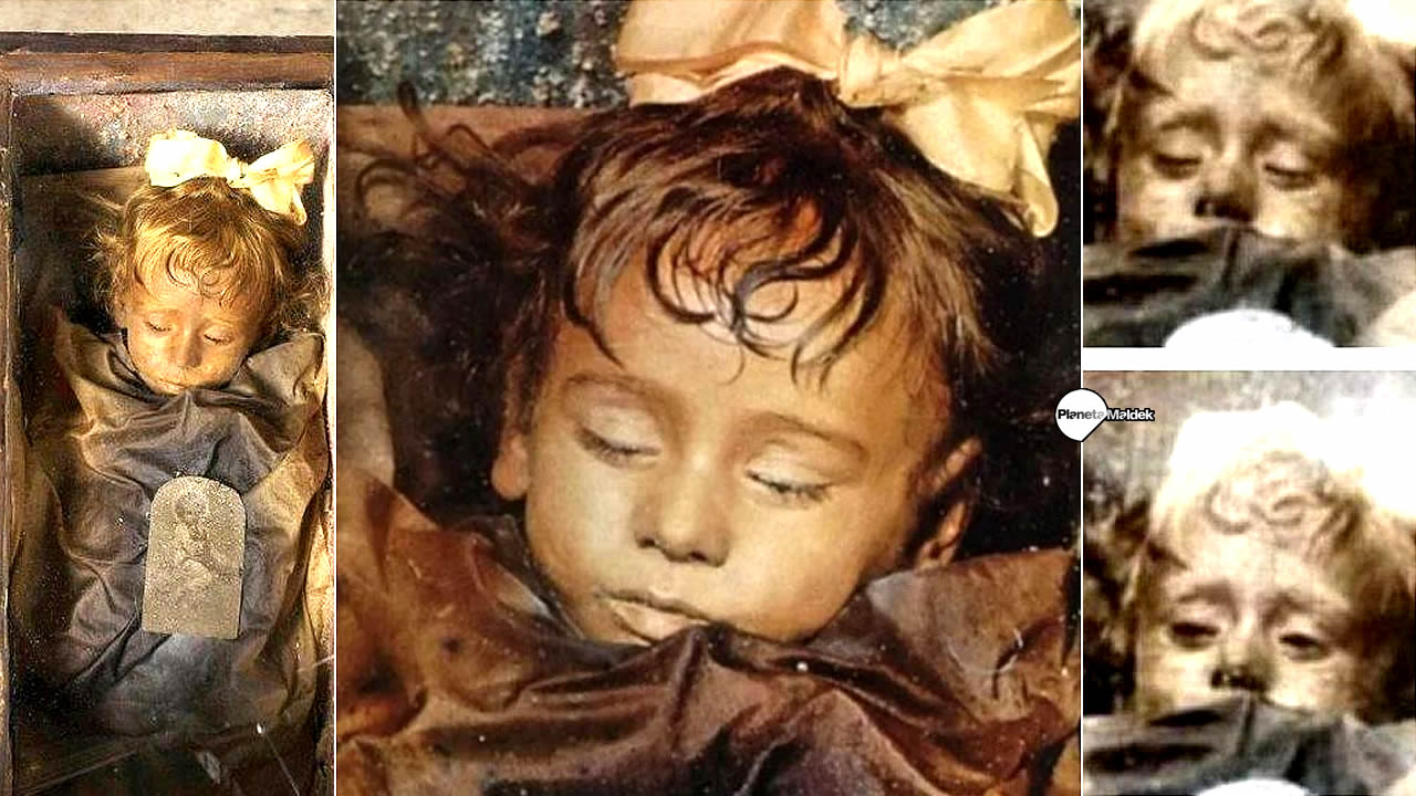 Rosalía Lombardo: la misteriosa "momia parpadeante" de 100 años perfectamente conservada