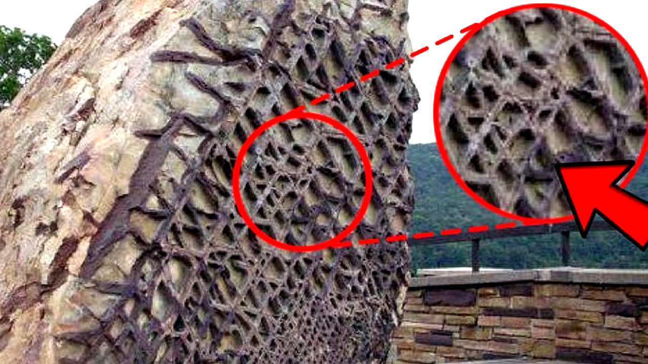 Roca Waffle: la extraña estructura de 300 millones de años que "destroza la historia"
