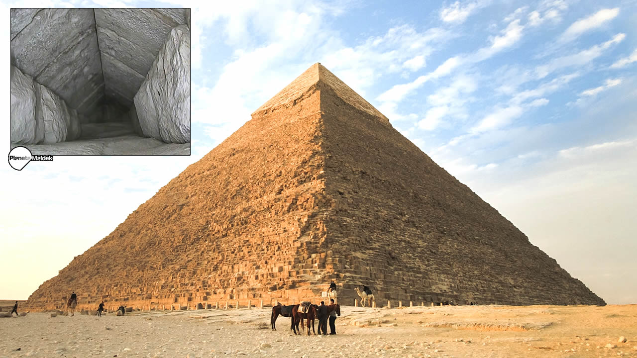 Descubierto un "corredor oculto" en el interior de la Gran Pirámide de Egipto