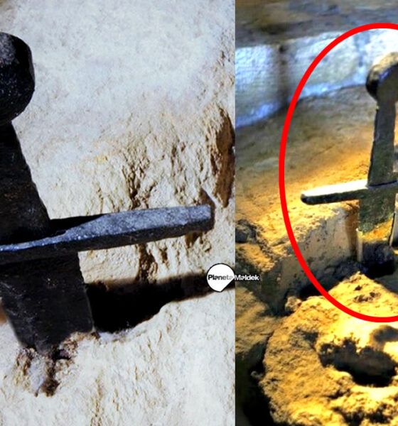 Descubren que la espada incrustada en una piedra ("Excalibur Italiana") no es falsa