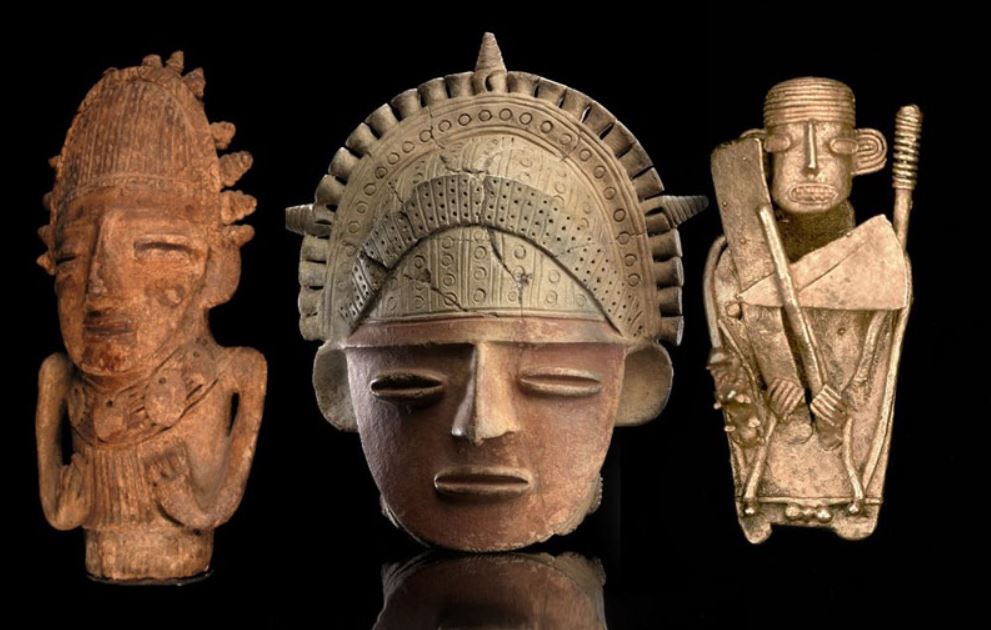 Pueblo muisca. Figura votiva Tumbaga 600 d.C. – 1600 d. C. Guatavita – Colombia