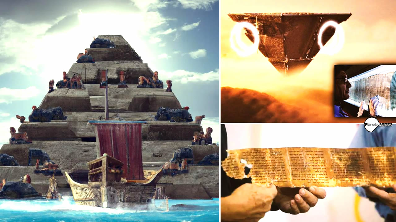 Según los Rollos del Mar Muerto el Arca de Noé tenía forma de Pirámide