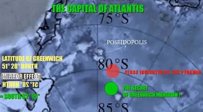 Poseidópolis, un mapa de la mítica Atlántida