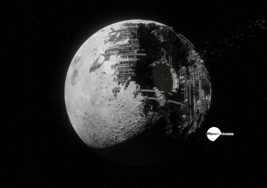 ¿Es la Luna un satélite artificial?