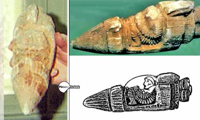 Evidencias de antiguos extraterrestres en la Tierra: ¿fue este artefacto esculpido a escala de un cohete espacial?