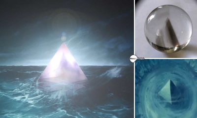 Las Pirámides de Cristal encontradas en el fondo del océano en el Triángulo de las Bermudas