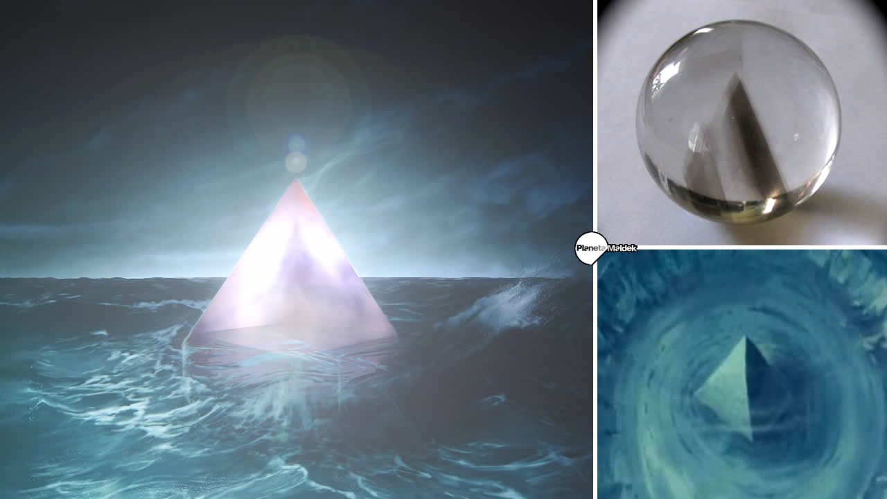Las Pirámides de Cristal encontradas en el fondo del océano en el Triángulo de las Bermudas