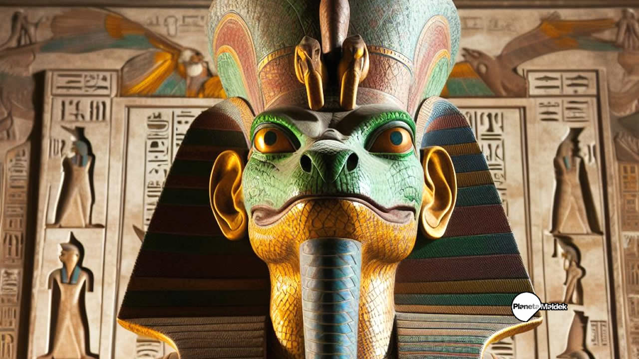 Dioses de aspecto reptil en el antiguo Egipto. ¿De dónde procedían?