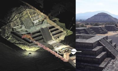Mercurio líquido hallado en las cámaras de una Pirámide en México pueden revelar los secretos de los antiguos astronautas
