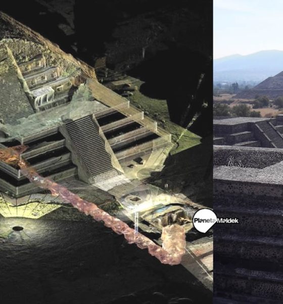 Mercurio líquido hallado en las cámaras de una Pirámide en México pueden revelar los secretos de los antiguos astronautas