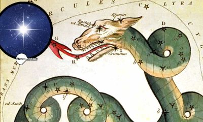 Antes del Diluvio, el eje de la Tierra estaba alineado con la constelación de Draco, no con la Estrella Polar, según antiguos atlas