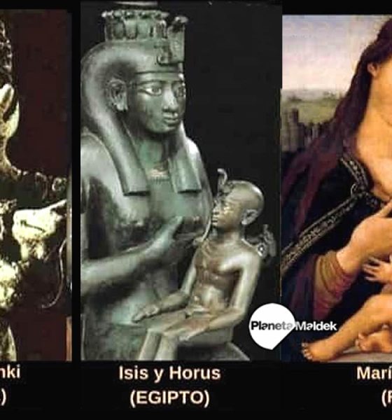 ¿La imagen de María y Jesús se basó en representaciones de Sumeria y del antiguo Egipto?