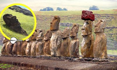 Investigadores desconcertados ante la aparición de una nueva estatua en la Isla de Pascua