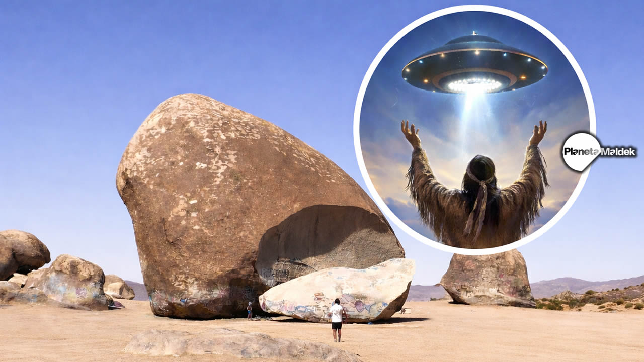 Giant Rock, una inmensa roca de granito en medio del desierto de Mojave que oculta antiguas historias indígenas y misticismo cósmico