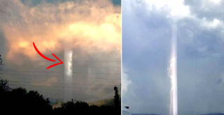 Numerosos "pilares de luz" están siendo reportados en todo el mundo